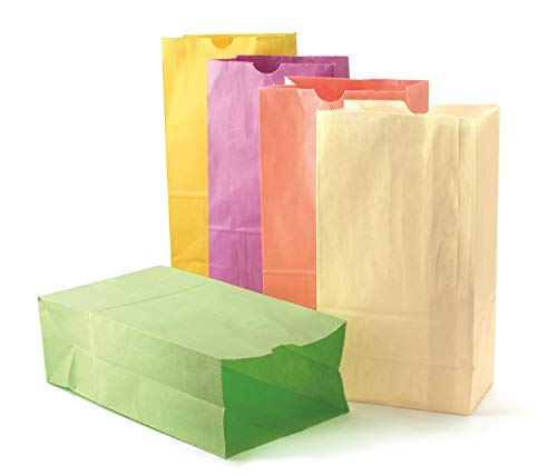 Colored Paper Shopping Bags