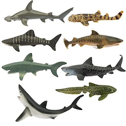 Shark sale figurines plastic