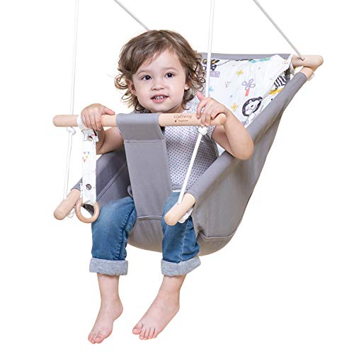 Baby Swing for Infants and Toddler Canvas Baby Hammock Swing