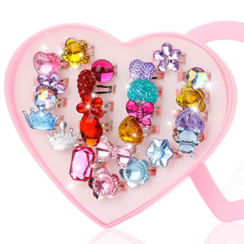 princess jewelry rings Kids Rings Kids Jewelry for Girls Little Girl Rings