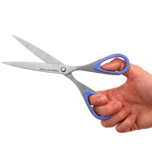 CANARY Adult Scissors For Office, All Metal Japanese Stainless