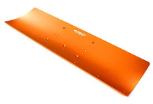Load image into Gallery viewer, Integy RC Model Hop-ups C27061ORANGE Alloy Machined 500mm Snowplow Main Plate for Yeti XL, 1/10 Summit &amp; E-Maxx

