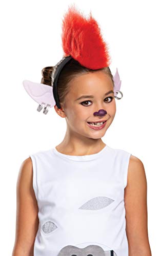 Disguise Trolls World Tour Barb Headband, Troll Child Costume Accessories, Red Kids Size Movie Character Dress Up Headpiece, Childrens Size (105219)