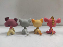 Load image into Gallery viewer, 4pcs lot Set Littlest Pet Shop Collie Dog Cat Kitty Red Dragon LPS Figure Toys lps Rare
