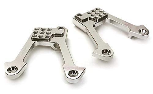 Integy RC Model Hop-ups C27130SILVER Billet Machined Alloy Rear Shock Tower for Axial 1/10 SCX10 II