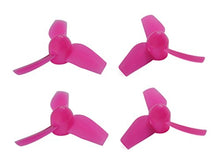 Load image into Gallery viewer, Microheli Plastic 3-Blade Propeller 31mm/0.8mm Shaft CW/CCW Set (PINK) - BLADE INDUCTRIX FPV / PRO
