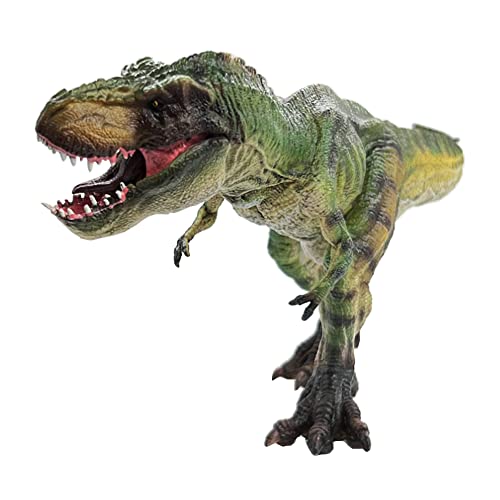 gemini&genius Dinosaur Toys, Tyrannosaurus Rex Dinosaur Set-13 Inches Length- Moveable Jaw-Great Gift, Collection, Cake Topper and Room Decoration for Kids 3 Years Old and Up