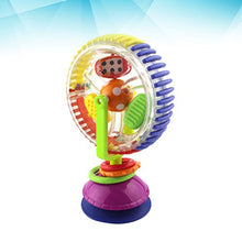 Load image into Gallery viewer, Home Toy Baby Rattle Toys with Paperboard Tricolor Multi- Touch Rotating Ferris Wheel Suckers Toy Creative Educational Baby Toys (Random Color)
