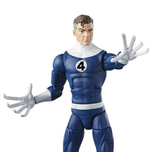 Load image into Gallery viewer, Marvel Hasbro Legends Series Retro Fantastic Four Mr. Fantastic 6-inch Action Figure Toy, Includes 4 Accessories
