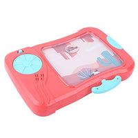 Nunafey Portable Sea Land Air Challenges Game Console, Video Game Console, for Kids Boys Adults Girls(Red-Desert Racing)