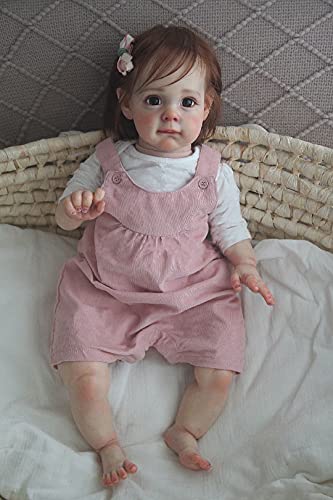 Zero Pam Reborn Baby Dolls Toddler Realistic Girl 24 Inch 60cm Real Looking  Baby Silicone - Reborn Baby Dolls Toddler Realistic Girl 24 Inch 60cm Real  Looking Baby Silicone . Buy Doll