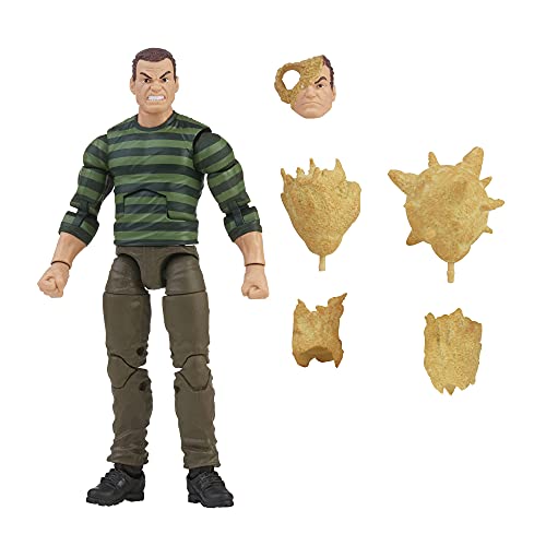 Hasbro Marvel Legends Series 6-inch Scale Action Figure Toy Marvels Sandman, Includes Premium Design, and 5 Accessories