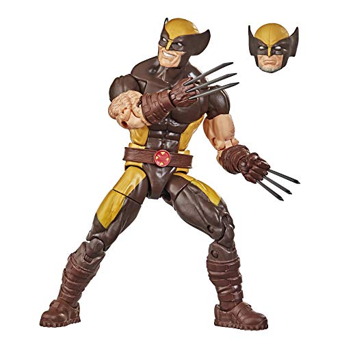 Marvel Hasbro Legends Series X-Men 6-inch Collectible Wolverine Action Figure Toy, Premium Detail and Accessory, Ages 4 and Up