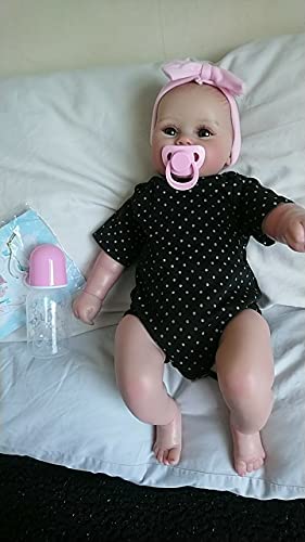 50/60CM Two Options Reborn Baby Doll Toddler Real Soft Touch