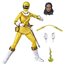 Load image into Gallery viewer, Power Rangers Lightning Collection Zeo Yellow Ranger 6-Inch Premium Collectible Action Figure Toy with Accessories, Kids Ages 4 and Up
