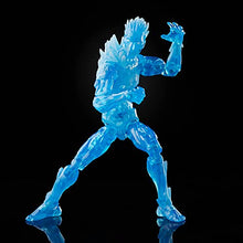 Load image into Gallery viewer, Hasbro Marvel Legends Series 6-inch Scale Action Figure Toy Iceman, Premium Design, 1 Figure, 2 Accessories, and 2 Build-A-Figure Parts , Blue
