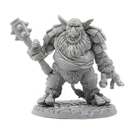 Stonehaven Miniatures Old Troll Miniature Figure, 100% Urethane Resin - 65mm Tall - (for 28mm Scale Table Top War Games) - Made in USA