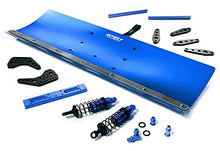 Load image into Gallery viewer, Integy RC Model Hop-ups C27057BLUE Alloy Machined Snowplow Kit for Traxxas 1/10 Stampede 2WD &amp; Slash 2WD
