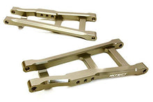 Load image into Gallery viewer, Integy RC Model Hop-ups C27080GREY Billet Machined Rear Lower Arms for Traxxas 1/10 Rustler 2WD &amp; Stampede 2WD

