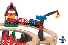 Load image into Gallery viewer, Brio World 33766 Railway World Deluxe Set | Wooden Toy Train Set For Kids Age 3 &amp; Up

