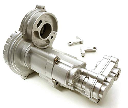 Integy RC Model Hop-ups C27126HARD Billet Machined Alloy Gearbox Housing for Axial SCX10 II w/LCG Transfer Case