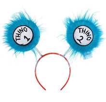 Load image into Gallery viewer, Costumes USA Thing 1 and Thing 2 Head Bopper for Kids, Dr. Seuss Costume Accessories, One Size
