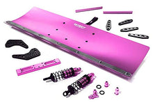 Load image into Gallery viewer, Integy RC Model Hop-ups C27057PURPLE Alloy Machined Snowplow Kit for Traxxas 1/10 Stampede 2WD &amp; Slash 2WD

