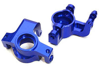 Integy RC Model Hop-ups C27042BLUE Billet Machined Alloy Front Hub Steering Blocks for Axial Yeti XL