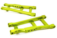Integy RC Model Hop-ups C27080GREEN Billet Machined Rear Lower Arms for Traxxas 1/10 Rustler 2WD & Stampede 2WD