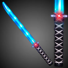 Load image into Gallery viewer, Deluxe Ninja LED Light up Sword with Motion Activated Clanging Sounds
