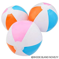 Rhode Island Novelty 16 Inch Beach Balls, Pack Of Twelve