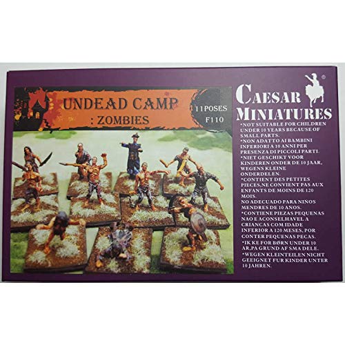 Undead Camp Zombies 1/72 Scale Miniatures Pegasus Hobbies