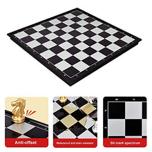 Load image into Gallery viewer, ZYF International Chess Set Chess Set Magnetic Travel Folding Board Games Portable Gifts for Kids and Teens (Size : L)
