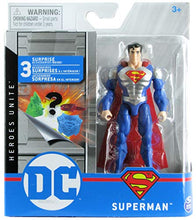 Load image into Gallery viewer, DC Heroes Unite 2020 Superman with Silver Armor 4-inch Action Figure by Spin Master

