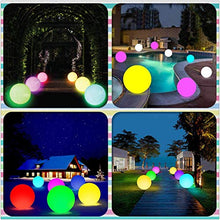 Load image into Gallery viewer, Pool Toy 16&quot; LED Glow Beach Ball Toy with 16 Color Changing Lights, Glow in Dark Pool Games Toys for Teens Adults, Great for Summer Parties, Pool/Beach Parties, Raves, or Blacklight/Glow Parties.
