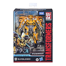 Load image into Gallery viewer, Transformers Toys Studio Series 74 Deluxe Class Revenge of The Fallen Bumblebee &amp; Sam Witwicky Figure, Ages 8 and Up, 4.5-inch
