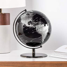 Load image into Gallery viewer, Torre &amp; Tagus Latitude World Globe, 9.5&quot;, Black
