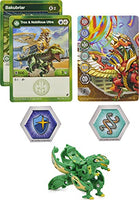 Bakugan Ultra, Fused Trox x Nobilious, 3-inch Tall Armored Alliance Collectible Action Figure and Trading Card