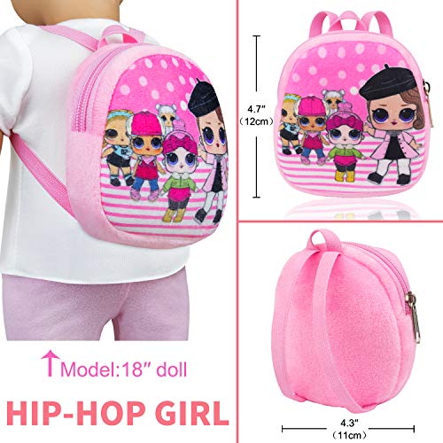 Buy ZITA ELEMENT 6 Pcs Fashion Doll Backpack Mini School Bag for 14-16 Inch  Baby Dolls, 15 Inch Bitty Baby Doll, 18 Inch Girl Doll and Other 18 Inch  Doll Accessories Online at desertcartCyprus