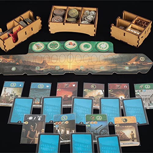 SMONEX 7 Wonders Duel Organizer Compatible with 7 Wonders Duel Pantheo –  ToysCentral - Europe