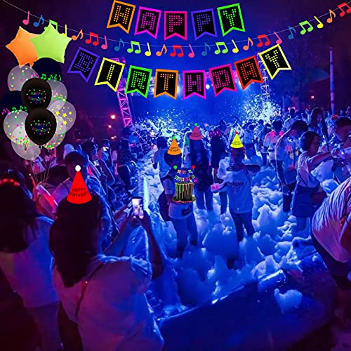 Neon Balloons Birthday Party Glow in the Dark Party Decorations - Neon –  ToysCentral - Europe