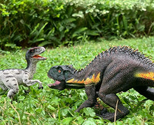 Load image into Gallery viewer, gemini&amp;genius Dinosaur Toy, IndoVelociraptor with Movable Mouth-Variation Raptor-12 Inches Length- Realistic Dinosaur Figurine Gift for Kids
