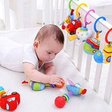 Load image into Gallery viewer, Toyvian Baby Soft Rattles Toy Infant Shaker Teether Cute Stuffed Airplane Handbells for Newborn Baby Gifts
