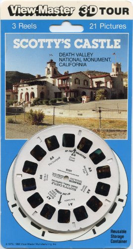 ViewMaster 3Reel Set - Scotty's Castle, Death Valley National Monument, California - 21 3D Images
