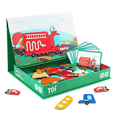 Load image into Gallery viewer, TOI Kids Magnet Toys Magnetic Jigsaw Puzzle Boxes for Kids Age 3-7,Transport,Preschool Tabletop Toy for Toddlers Kids,Promoting Hand-Eye Coordination
