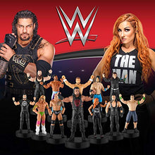 Load image into Gallery viewer, WWE Superstar Stampers, Set of 12 - Self-Inking WWE Superstars for Crafts, Party Decor, Cake Toppers Gifts - Bray Wyatt, The Undertaker, Becky Lynch, Braun Strowman and More by PMI, 2.3-2.5 in. Tall.
