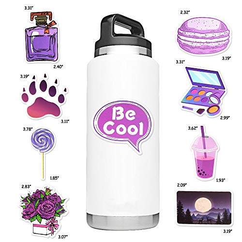Purple Preppy Water Bottle