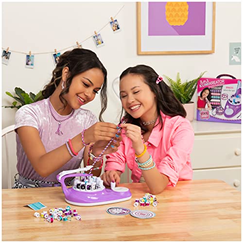 Cool Maker 2-in-1 KumiKreator Necklace & Friendship Bracelet Maker Activity Kit for Kids Ages 8 & Up