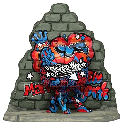Funko POP! Deluxe: Marvel Street Art Collection Spider-Man (Gamestop Exclusive)