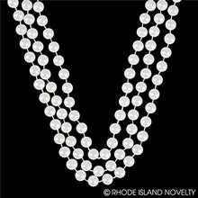 Load image into Gallery viewer, Rhode Island Novelty 48 Inch 12mm Faux Pearl Necklace, White, Pack Of 12
